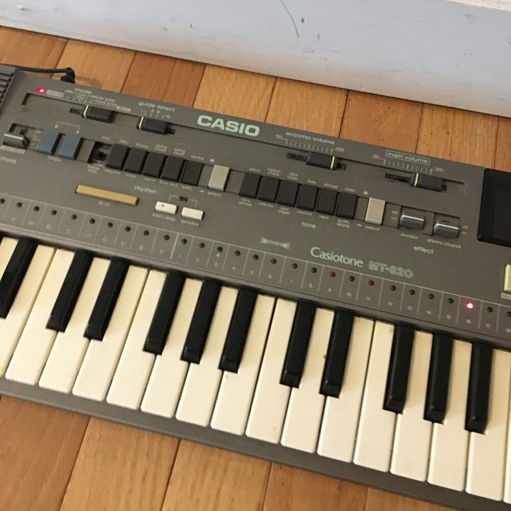 Vintage 70's 80's Casio Casiotone ROM Pack Keyboard Piano - Picture 7 of 15